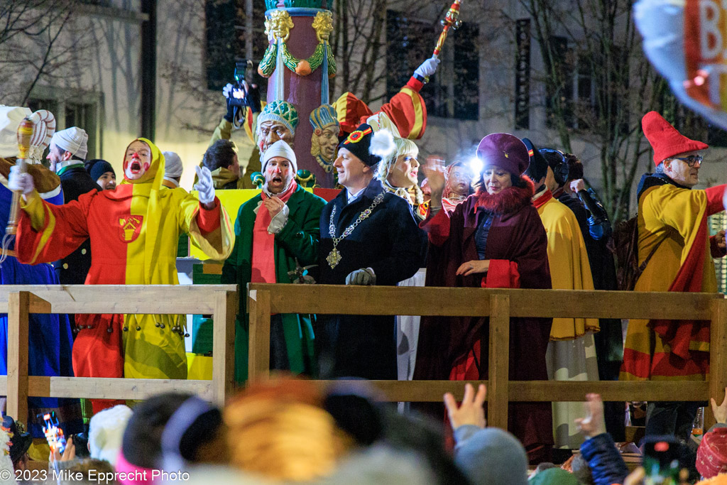 Kapellplatz; Luzerner Fasnacht 2023; SchmuDo; Tagwache