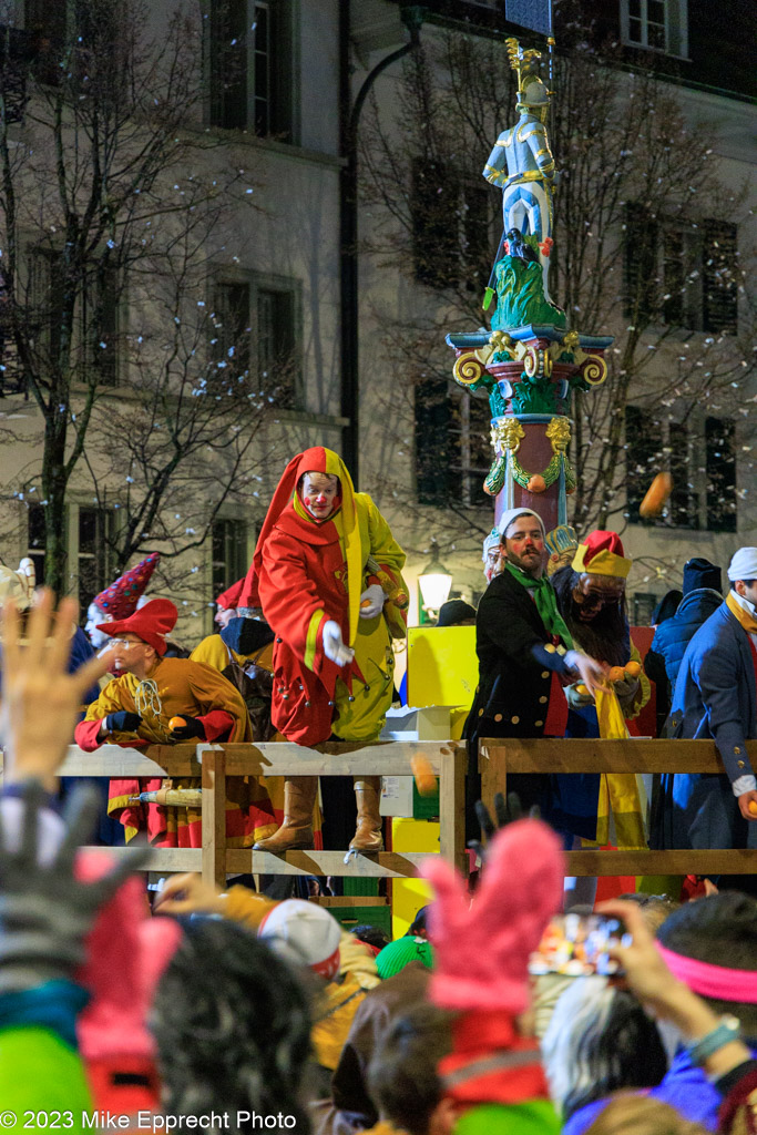 Kapellplatz; Luzerner Fasnacht 2023; SchmuDo; Tagwache