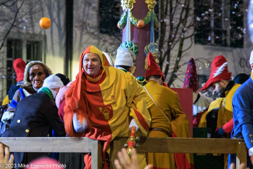 Kapellplatz; Luzerner Fasnacht 2023; SchmuDo; Tagwache