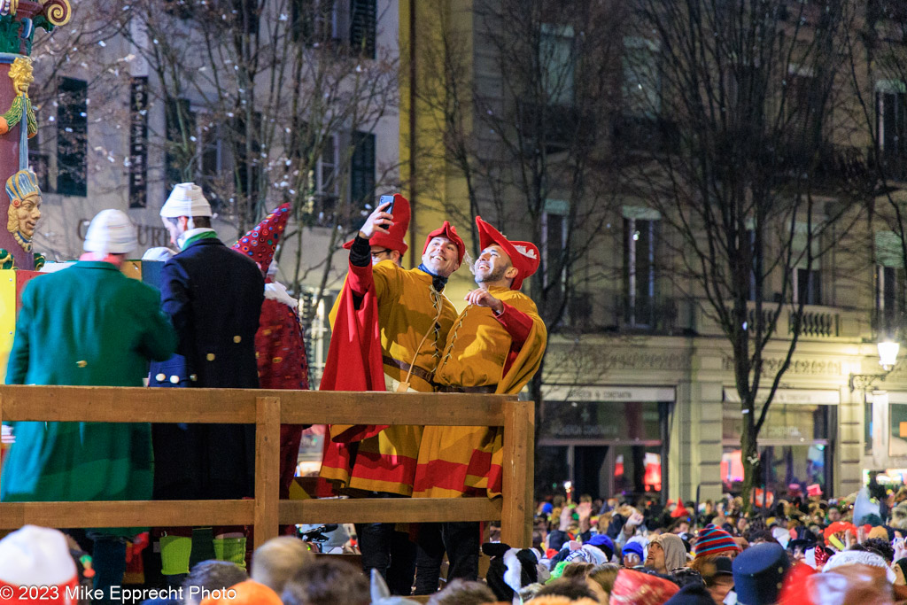 Kapellplatz; Luzerner Fasnacht 2023; SchmuDo; Tagwache