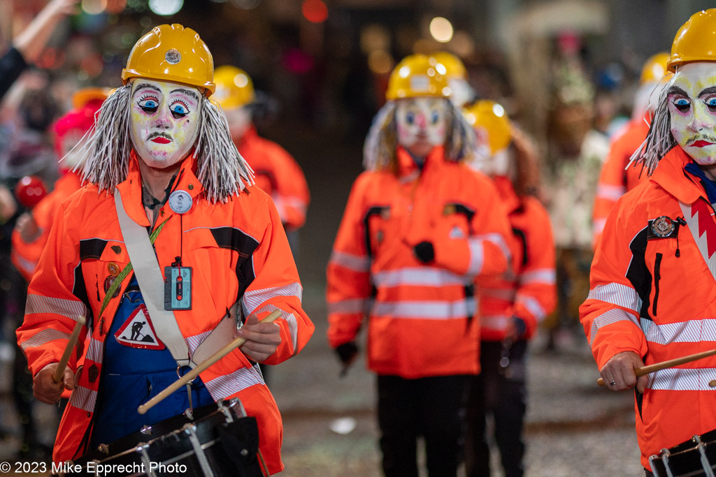 Güdis-DI; Luzerner Fasnacht 2023; Monstercorso