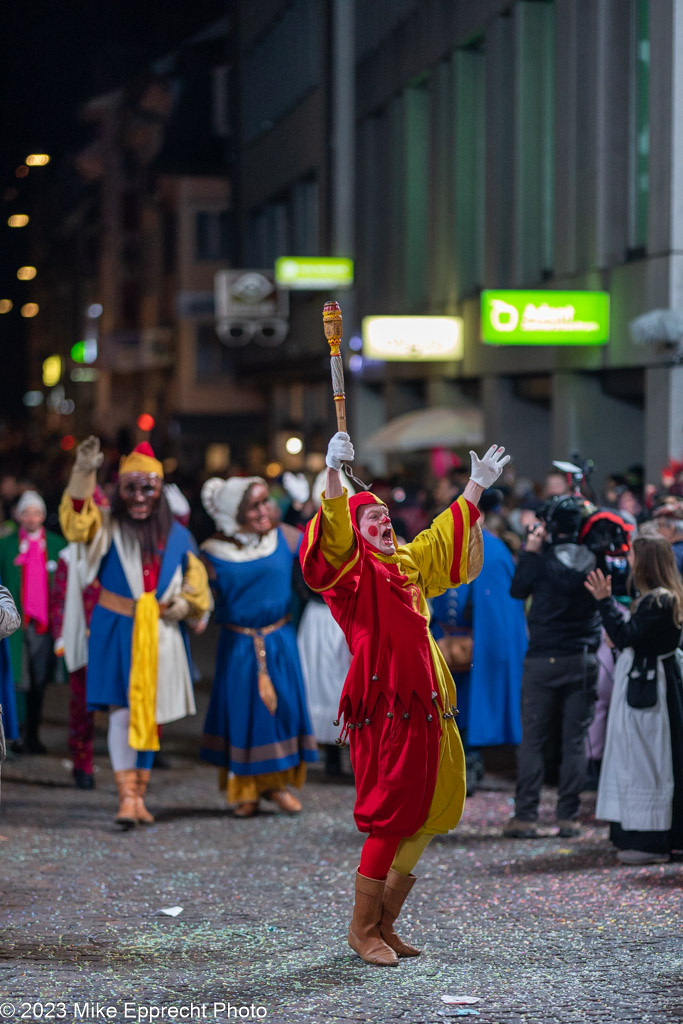 Güdis-DI; Luzerner Fasnacht 2023; Monstercorso