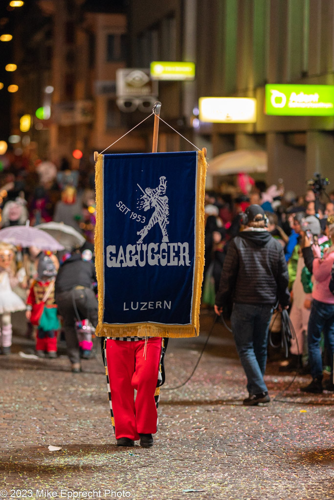 Güdis-DI; Luzerner Fasnacht 2023; Monstercorso