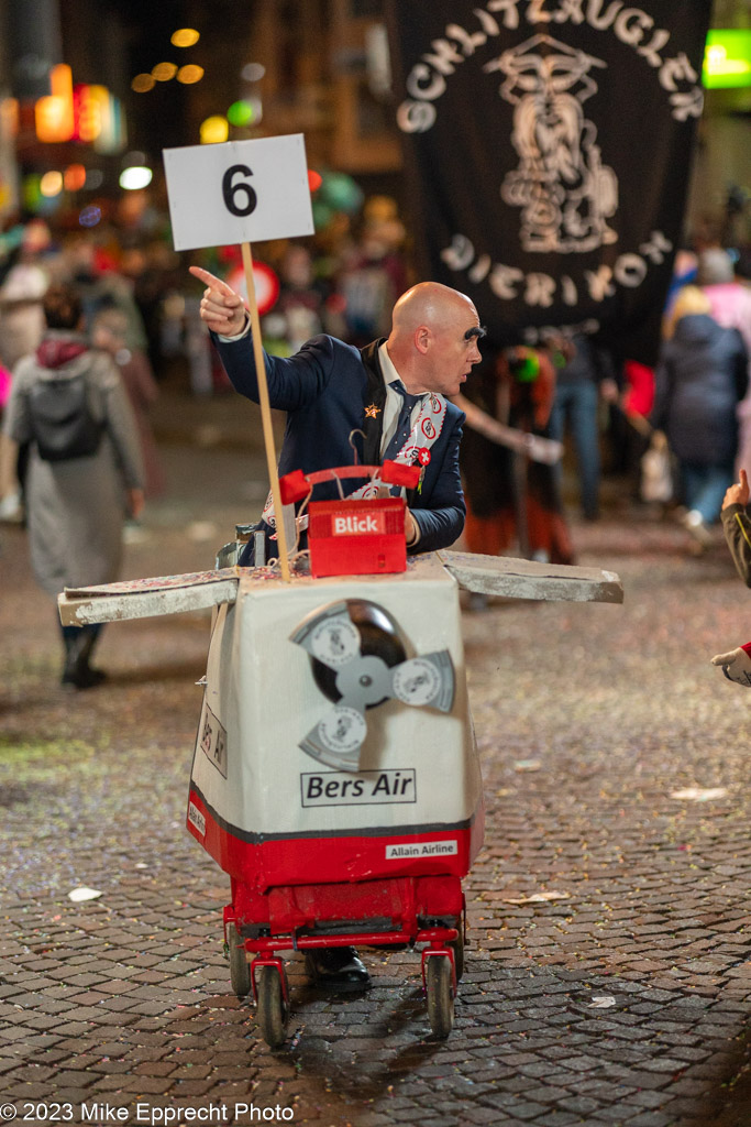 Güdis-DI; Luzerner Fasnacht 2023; Monstercorso