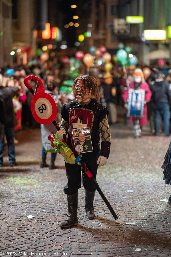 Güdis-DI; Luzerner Fasnacht 2023; Monstercorso