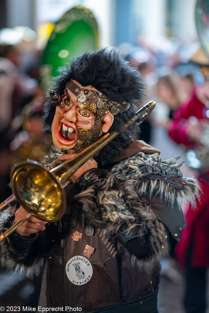 Güdis-DI; Luzerner Fasnacht 2023; Monstercorso