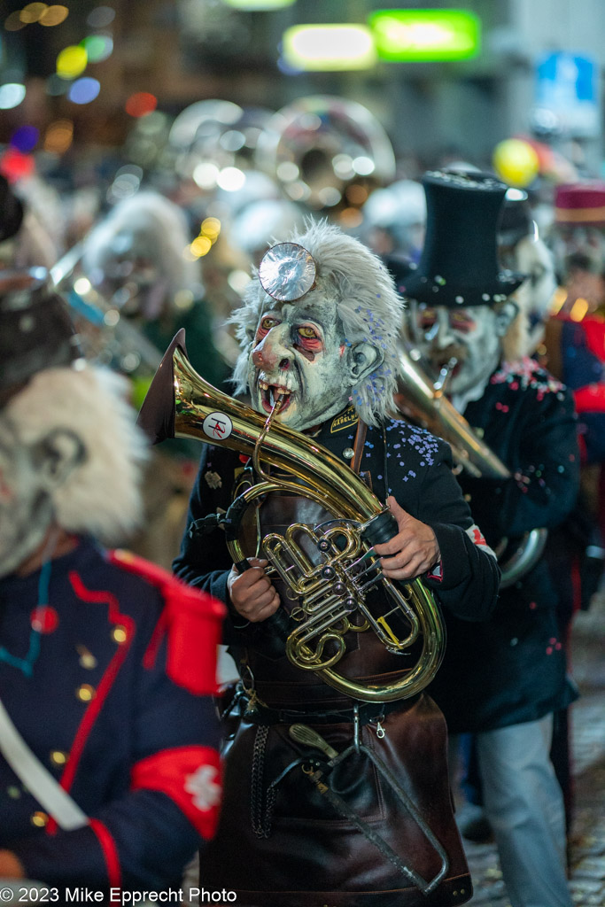 Güdis-DI; Luzerner Fasnacht 2023; Monstercorso