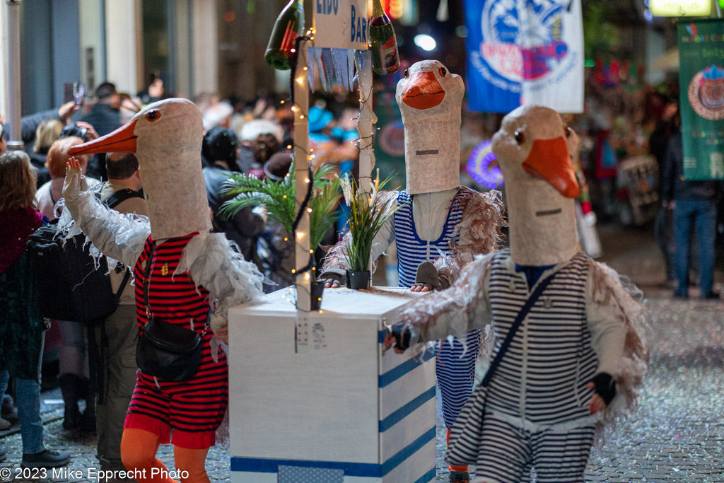 Güdis-DI; Luzerner Fasnacht 2023; Monstercorso