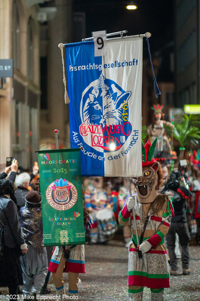 Güdis-DI; Luzerner Fasnacht 2023; Monstercorso