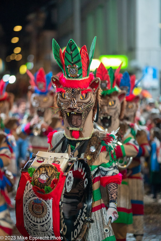 Güdis-DI; Luzerner Fasnacht 2023; Monstercorso