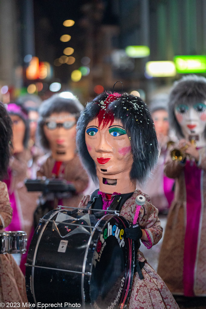 Güdis-DI; Luzerner Fasnacht 2023; Monstercorso