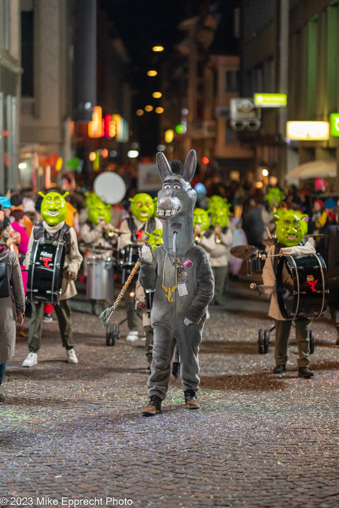 Güdis-DI; Luzerner Fasnacht 2023; Monstercorso