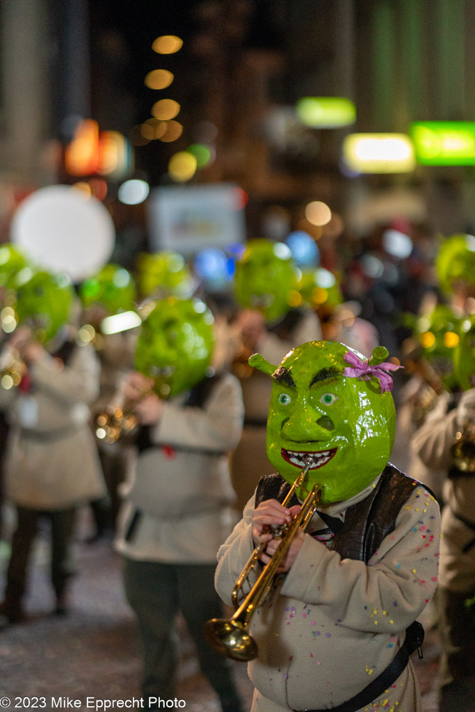 Güdis-DI; Luzerner Fasnacht 2023; Monstercorso