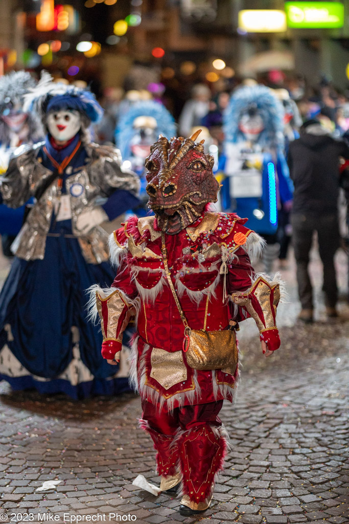 Güdis-DI; Luzerner Fasnacht 2023; Monstercorso