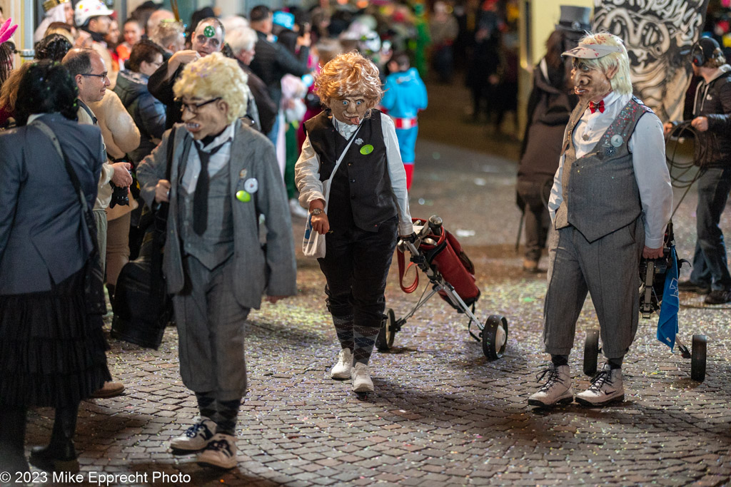 Güdis-DI; Luzerner Fasnacht 2023; Monstercorso