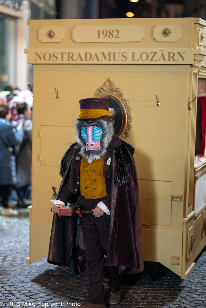 Güdis-DI; Luzerner Fasnacht 2023; Monstercorso