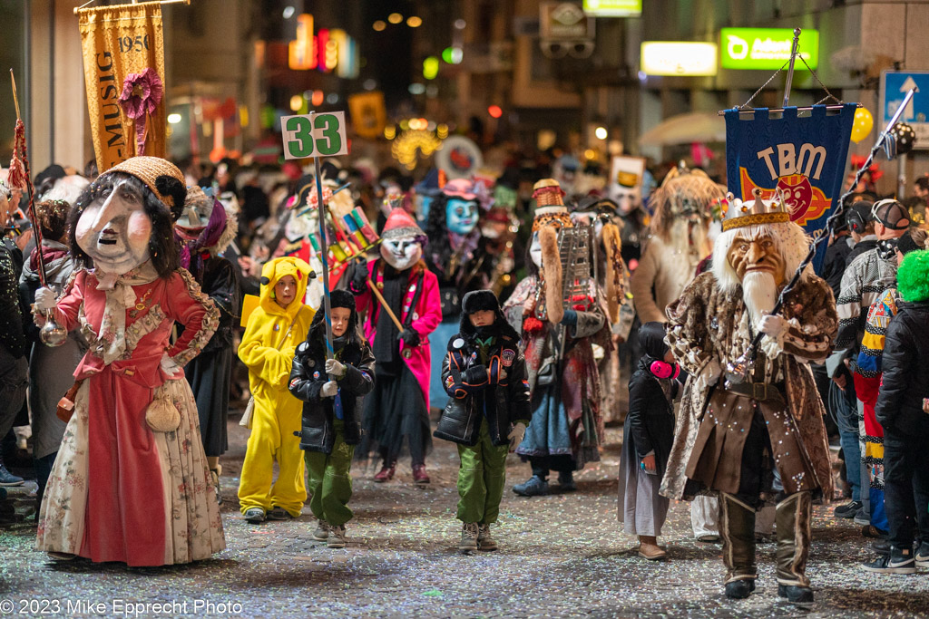 Güdis-DI; Luzerner Fasnacht 2023; Monstercorso