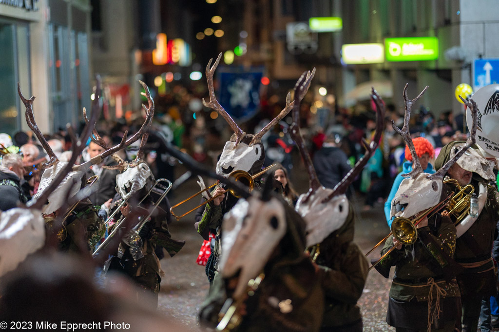 Güdis-DI; Luzerner Fasnacht 2023; Monstercorso