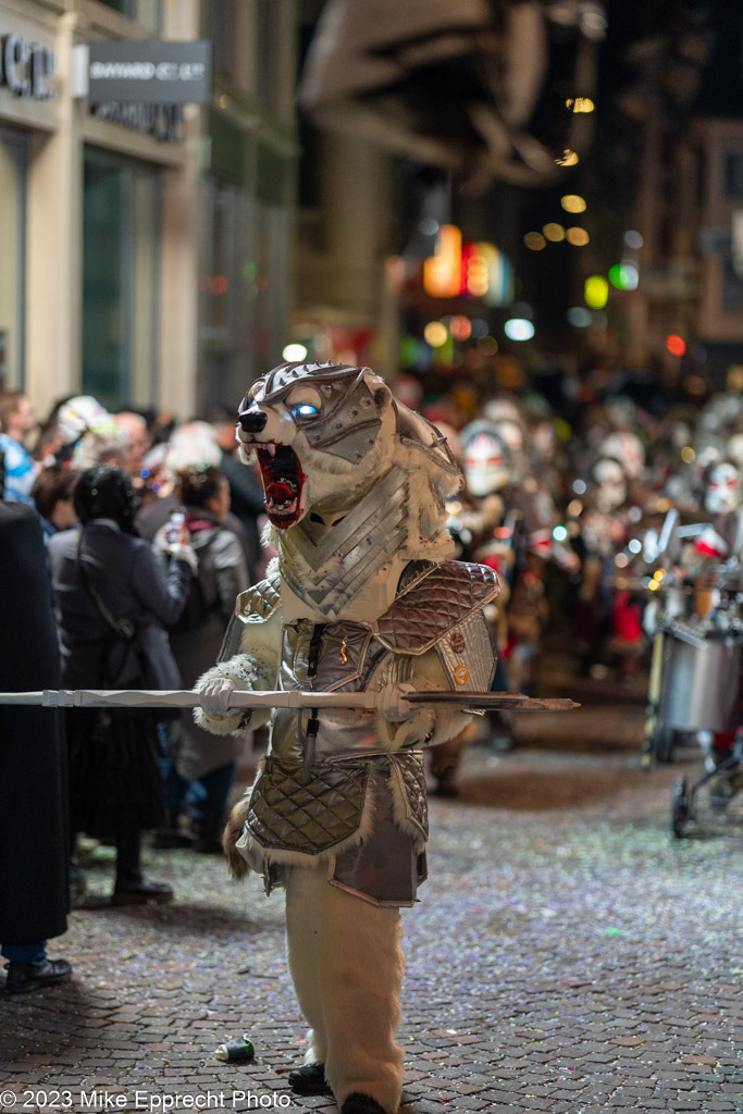 Güdis-DI; Luzerner Fasnacht 2023; Monstercorso