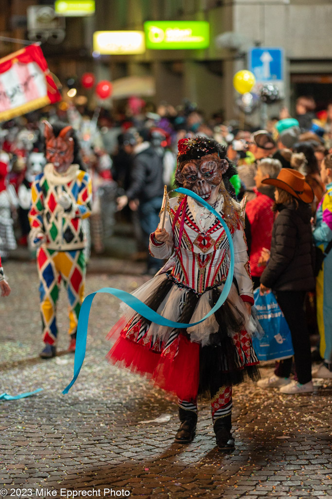 Güdis-DI; Luzerner Fasnacht 2023; Monstercorso