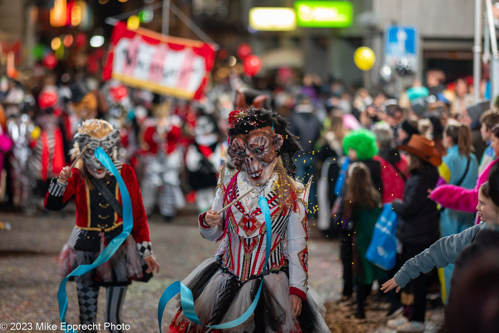 Güdis-DI; Luzerner Fasnacht 2023; Monstercorso