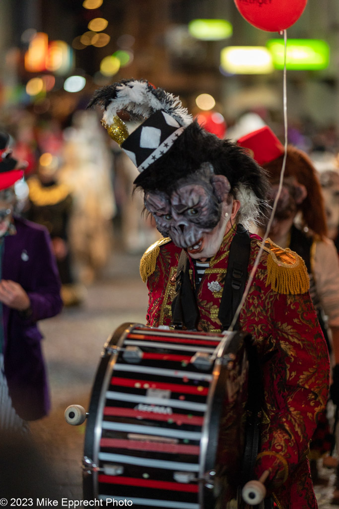 Güdis-DI; Luzerner Fasnacht 2023; Monstercorso