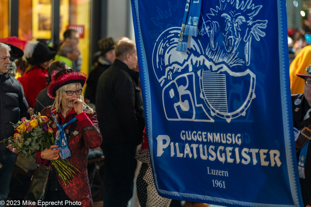 Güdis-DI; Luzerner Fasnacht 2023; Monstercorso