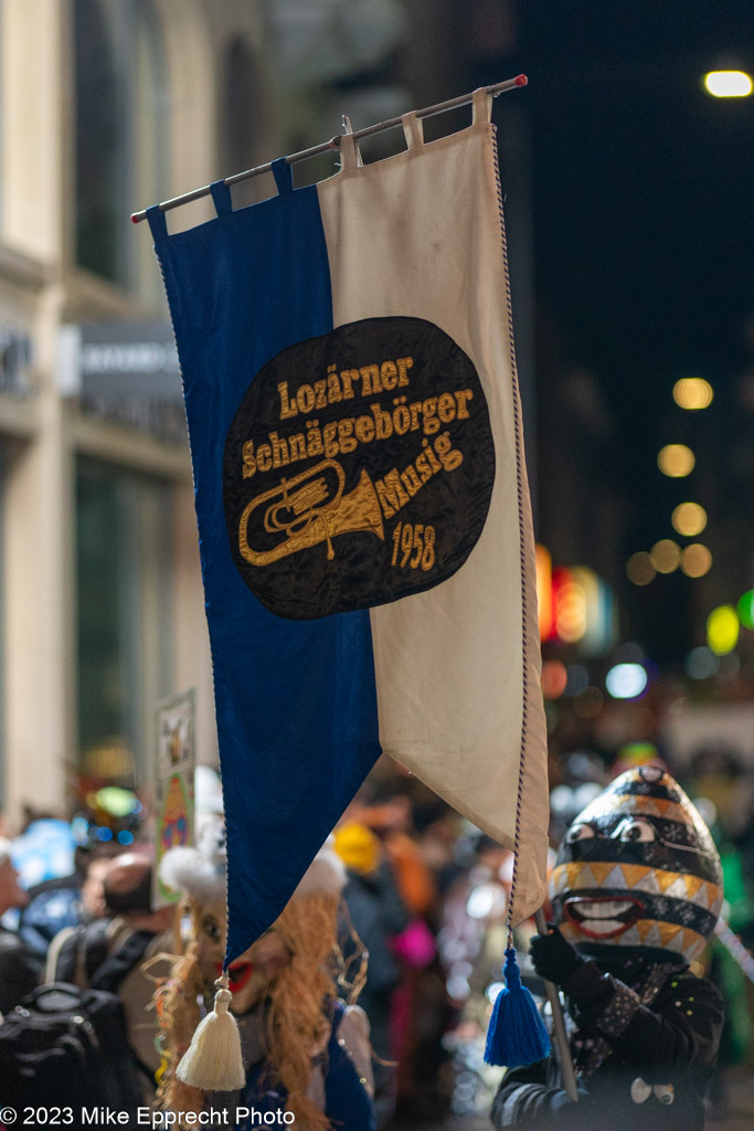 Güdis-DI; Luzerner Fasnacht 2023; Monstercorso