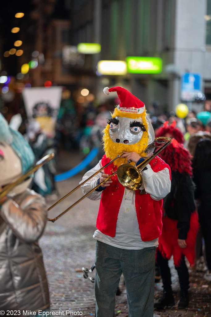 Güdis-DI; Luzerner Fasnacht 2023; Monstercorso