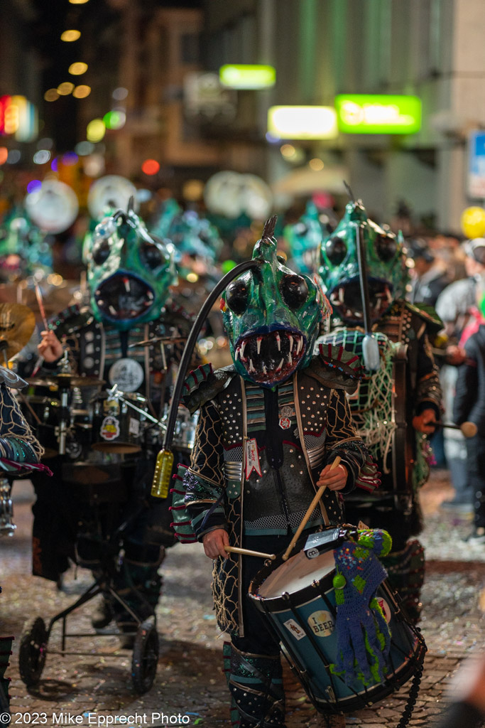 Güdis-DI; Luzerner Fasnacht 2023; Monstercorso