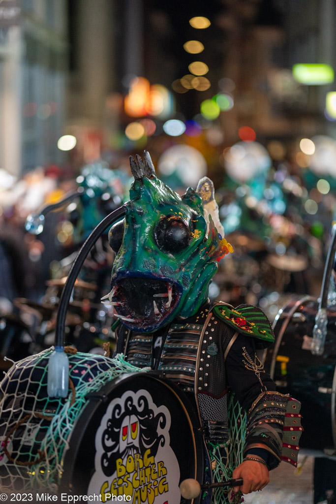 Güdis-DI; Luzerner Fasnacht 2023; Monstercorso