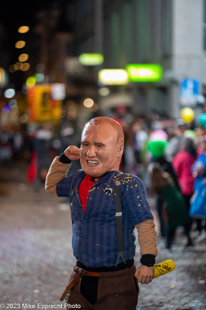 Güdis-DI; Luzerner Fasnacht 2023; Monstercorso