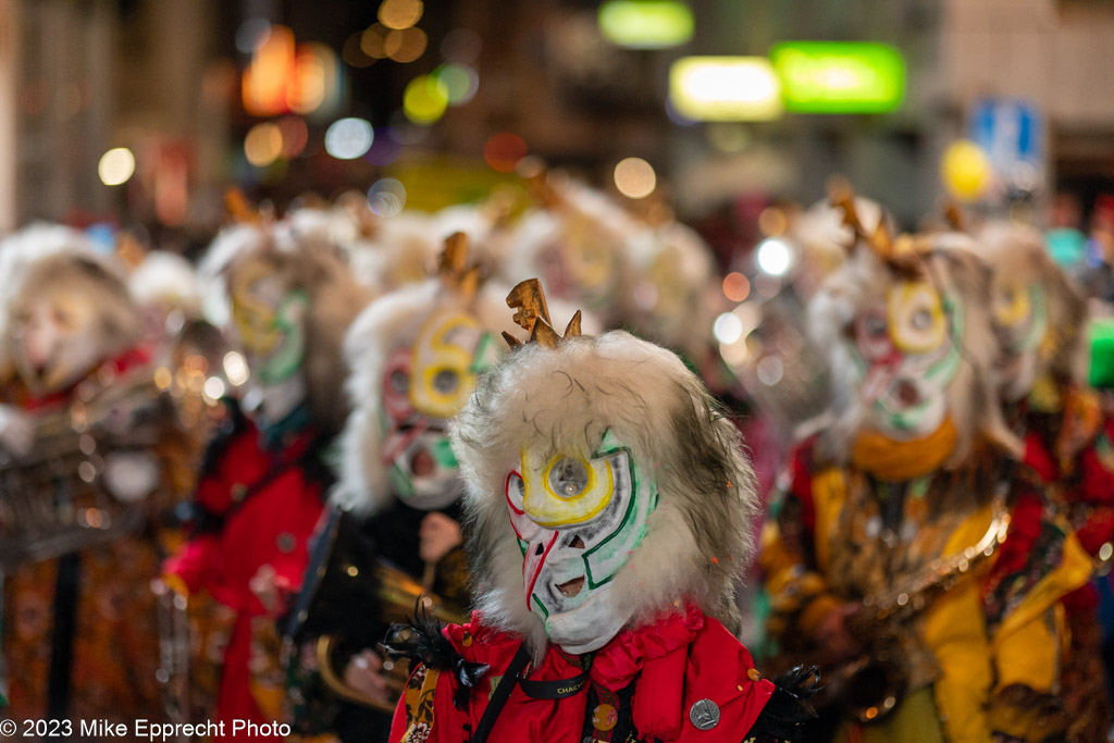 Güdis-DI; Luzerner Fasnacht 2023; Monstercorso