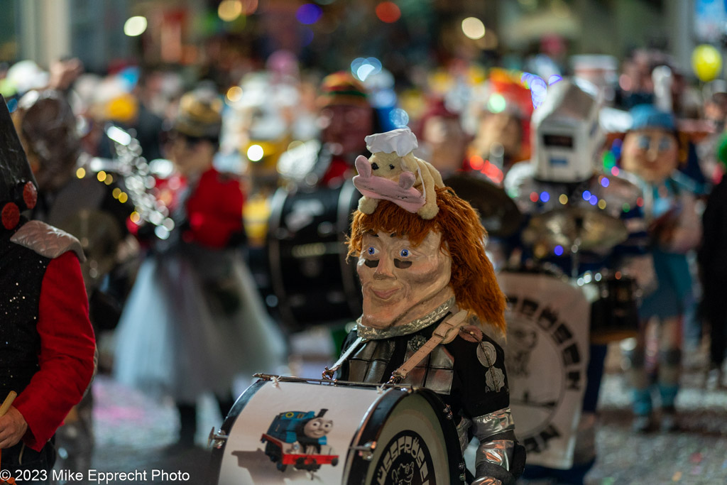 Güdis-DI; Luzerner Fasnacht 2023; Monstercorso