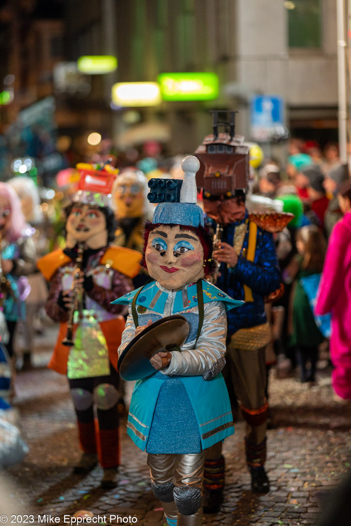 Güdis-DI; Luzerner Fasnacht 2023; Monstercorso