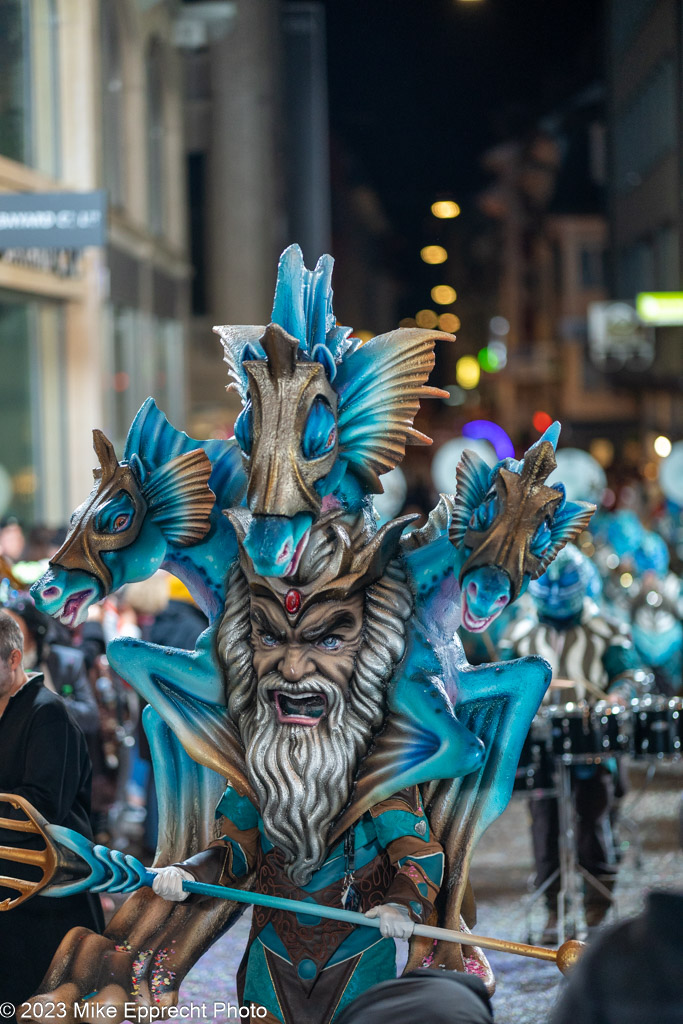 Güdis-DI; Luzerner Fasnacht 2023; Monstercorso