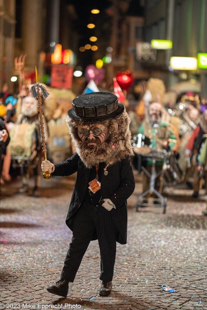 Güdis-DI; Luzerner Fasnacht 2023; Monstercorso