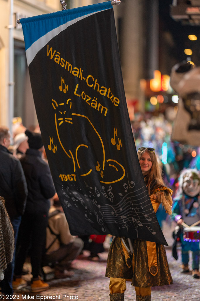 Güdis-DI; Luzerner Fasnacht 2023; Monstercorso