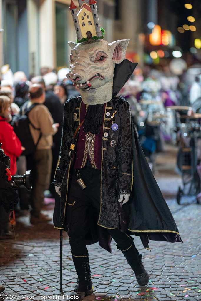 Güdis-DI; Luzerner Fasnacht 2023; Monstercorso