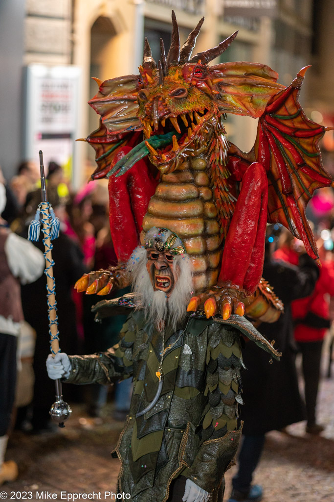 Güdis-DI; Luzerner Fasnacht 2023; Monstercorso