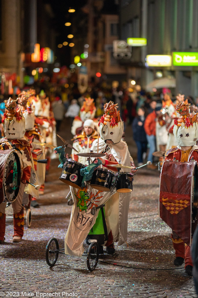 Güdis-DI; Luzerner Fasnacht 2023; Monstercorso