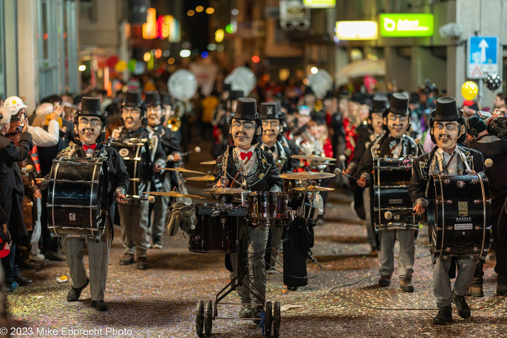 Güdis-DI; Luzerner Fasnacht 2023; Monstercorso