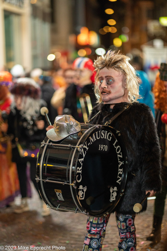 Güdis-DI; Luzerner Fasnacht 2023; Monstercorso