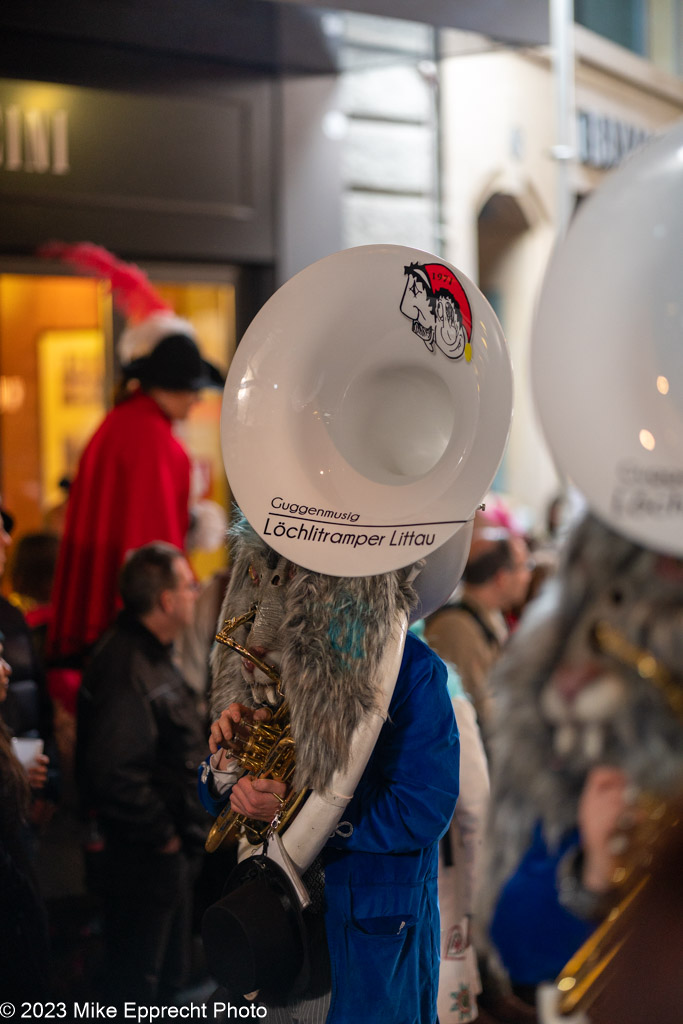 Güdis-DI; Luzerner Fasnacht 2023; Monstercorso