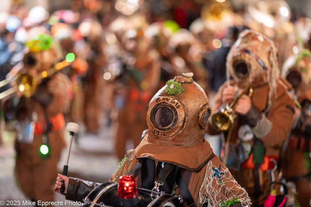 Güdis-DI; Luzerner Fasnacht 2023; Monstercorso