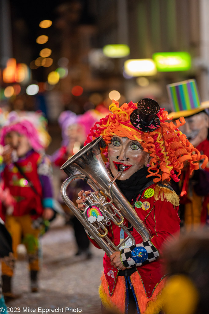 Güdis-DI; Luzerner Fasnacht 2023; Monstercorso