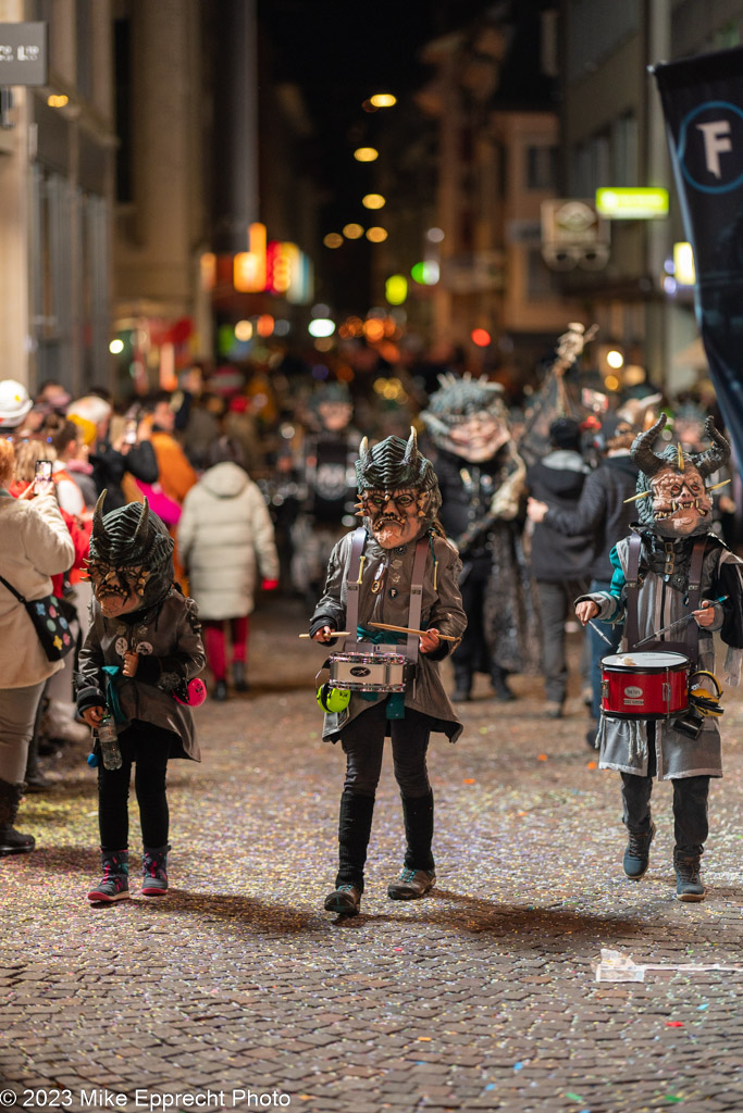 Güdis-DI; Luzerner Fasnacht 2023; Monstercorso