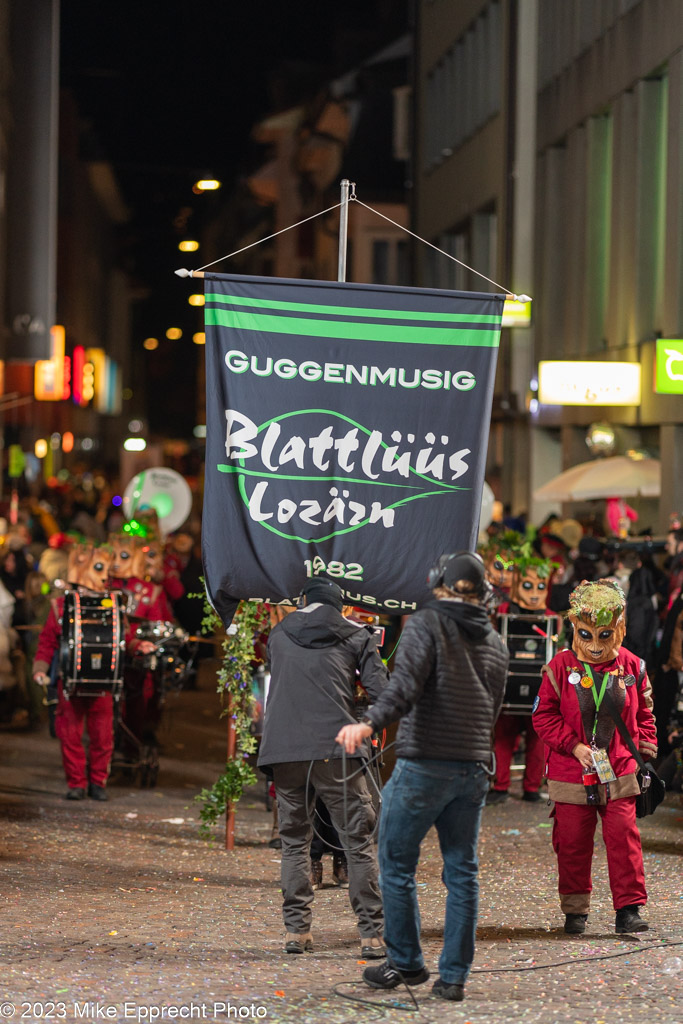 Güdis-DI; Luzerner Fasnacht 2023; Monstercorso