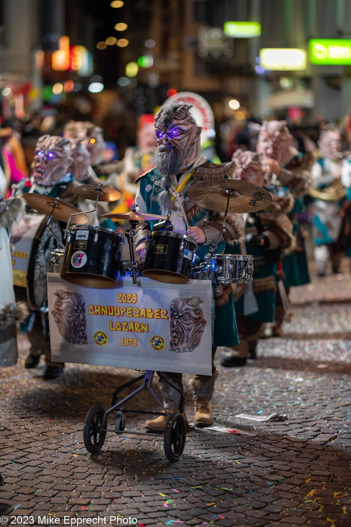 Güdis-DI; Luzerner Fasnacht 2023; Monstercorso