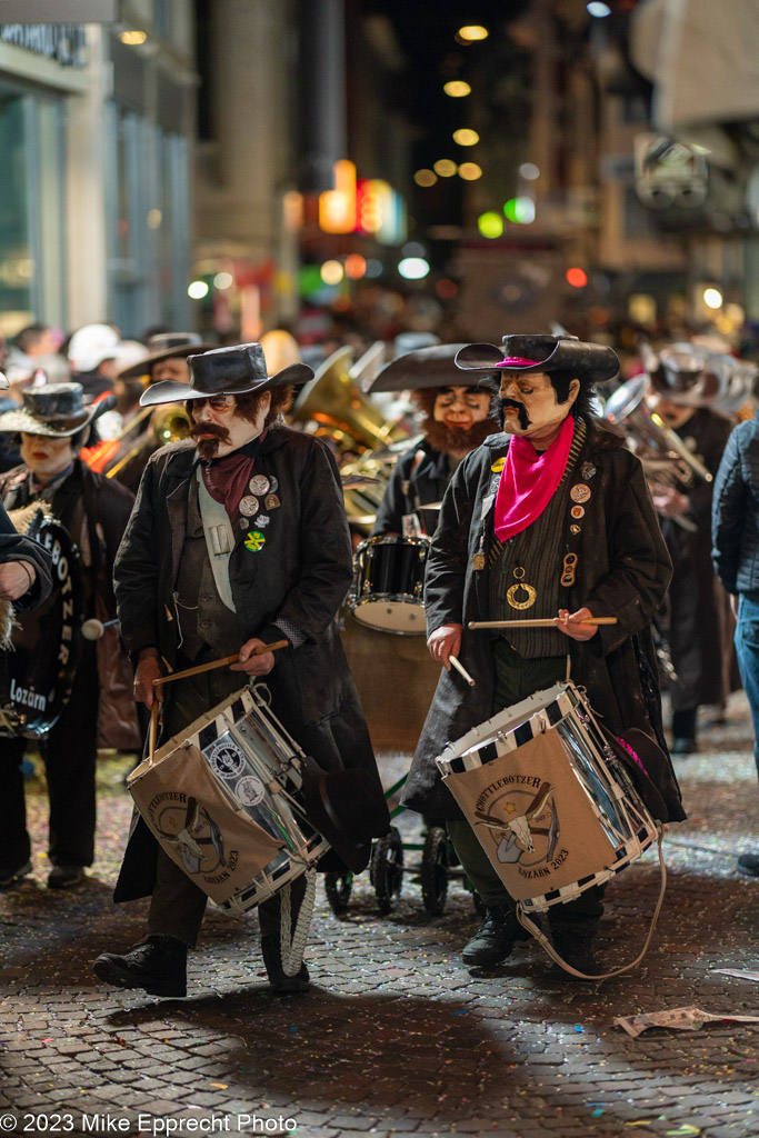 Güdis-DI; Luzerner Fasnacht 2023; Monstercorso